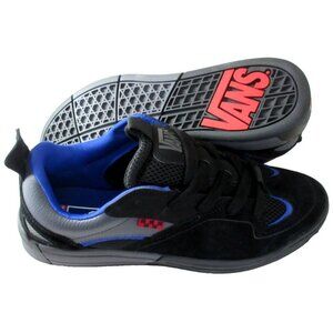 Vans Men's Skate Mixxa Suede Leather Mesh Shoes Black Grey sizes NIB